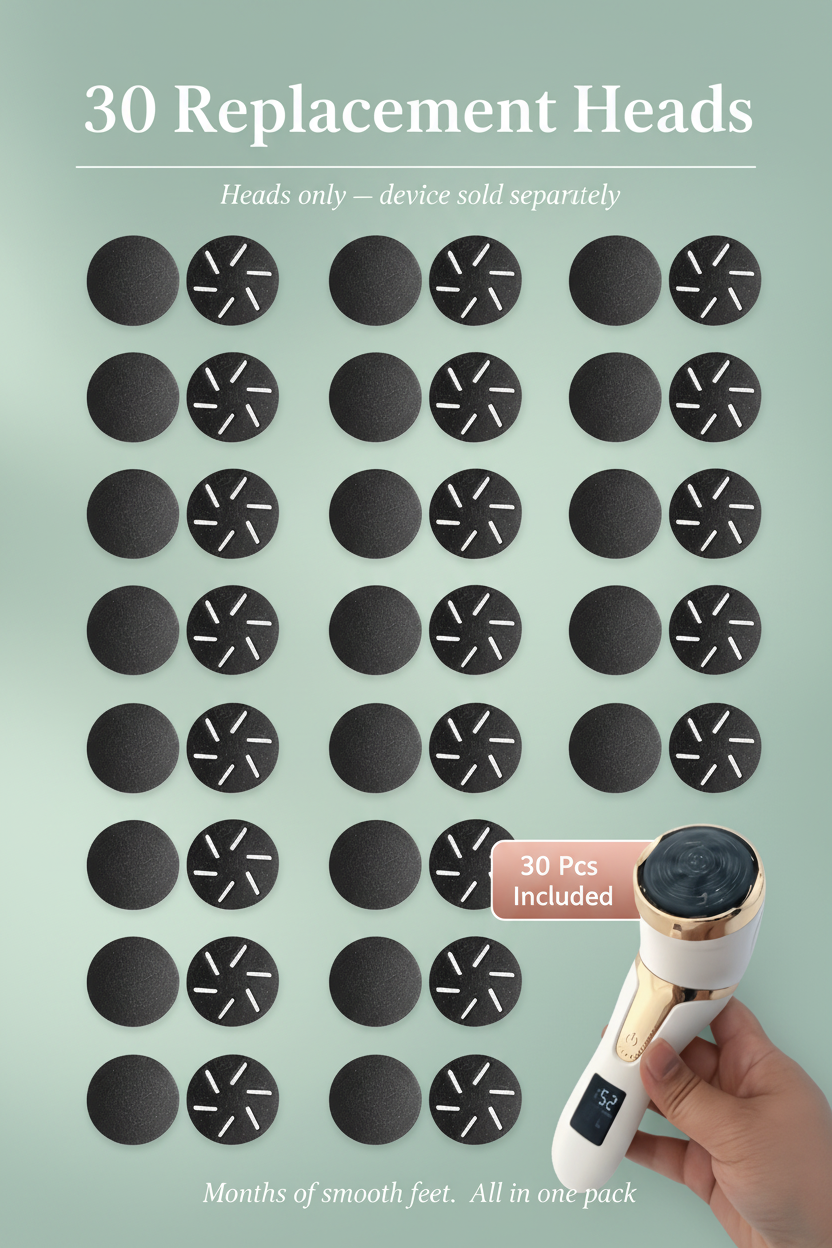 30 Replacement Heads - Redesigned