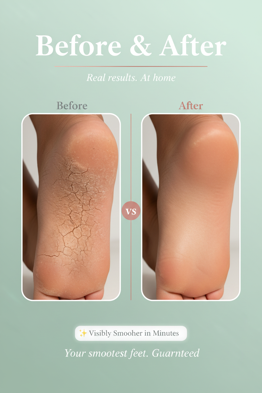 Before & After - Pedi Pro