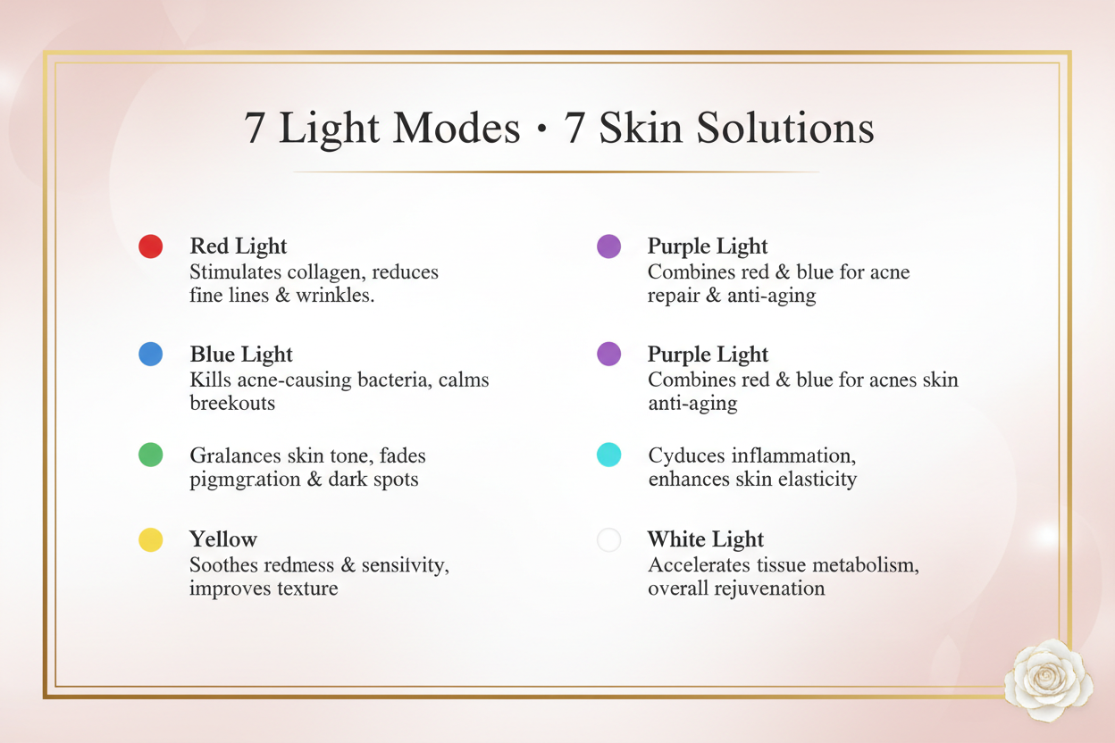 BLUSHVELA LED Mask - 7 Light Modes Slide