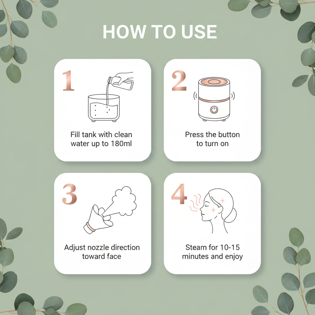 How to Use - 4 Step Guide