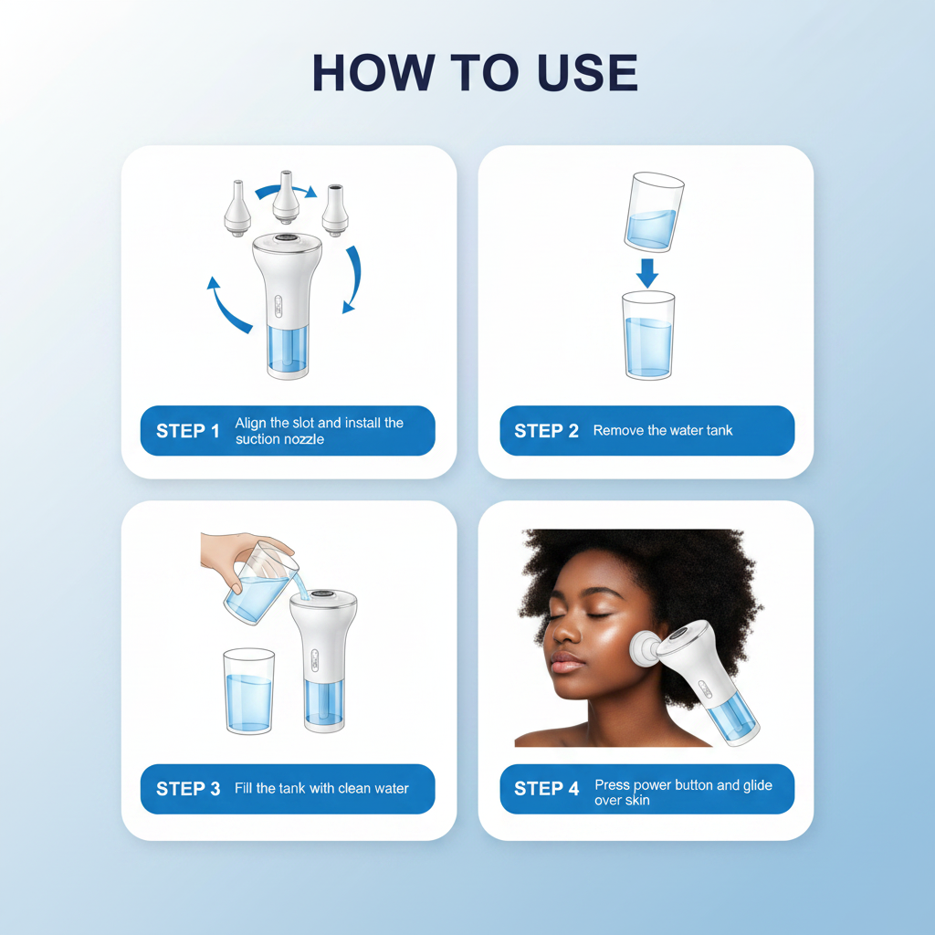 How To Use - Device On Face