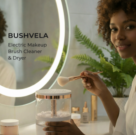 BLUSHVELA Electric Makeup Brush Cleaner & Dryer | Portable & Fast Drying