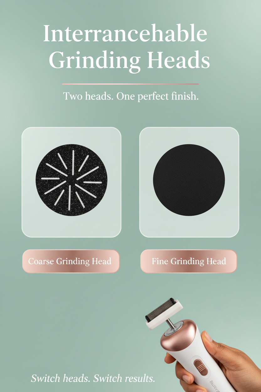 Interchangeable Grinding Heads