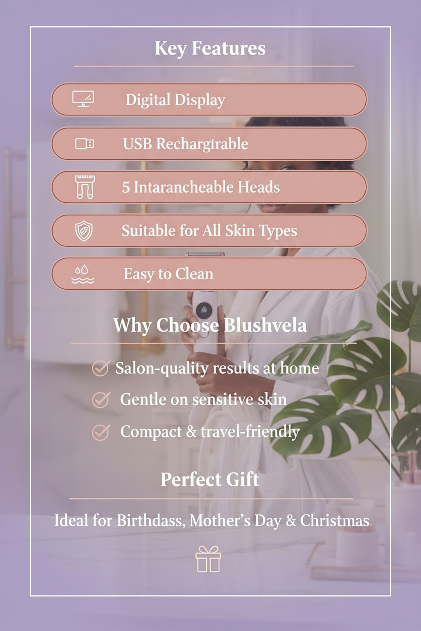 Key Features + Why Blushvela + Gift Worthy